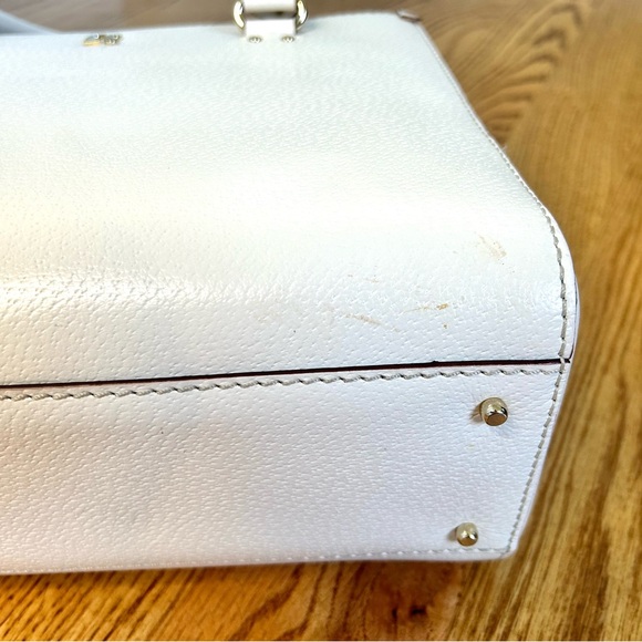 Kate Spade New York Tote Off White Leather - Picture 8 of 12